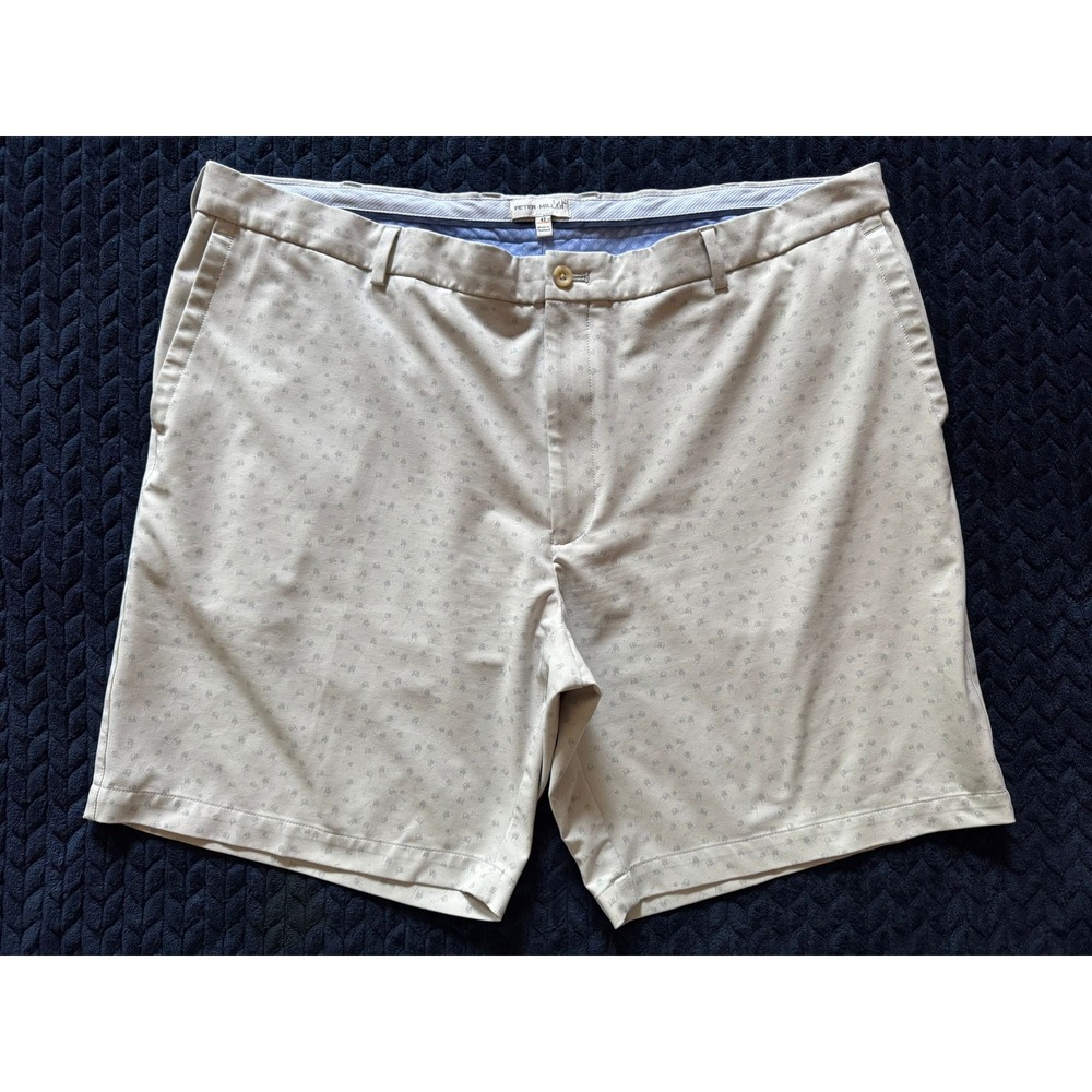 Peter Millar‎ Mens Golf Shorts Performance Stretch Patterned Casual Size 42